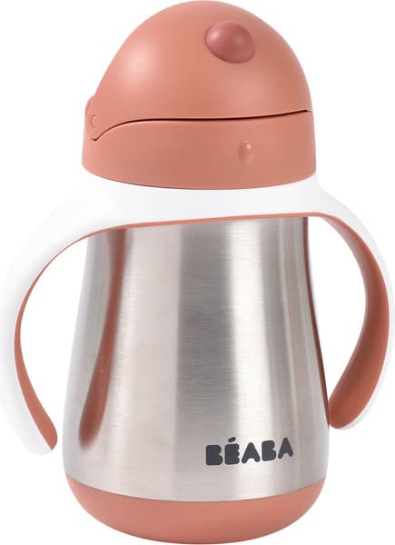 Поильник Beaba Tasse Paille Inox Термос 913587 4