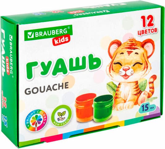 Гуашь Brauberg Kids / 192557