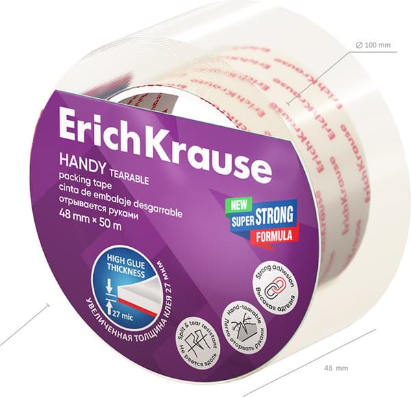 Скотч Erich Krause Handy Tearable / 58747 3