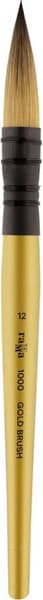 Кисть для рисования ГАММА Gold Brush №12 / 1000012 2
