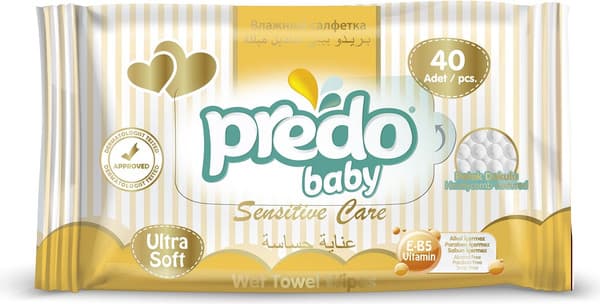Влажные салфетки детские Predo baby