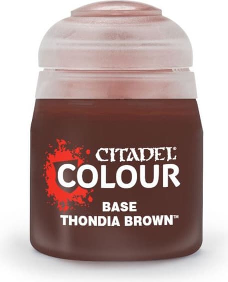 Краска для моделей Citadel Base. Thondia Brown / 21-58