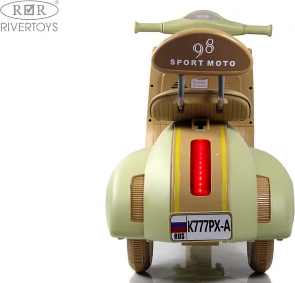 Детский мотоцикл RiverToys K777PX-A 4
