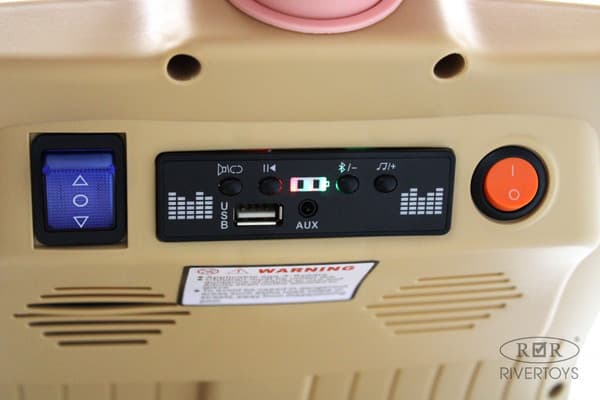 Детский мотоцикл RiverToys K777PX-A 9