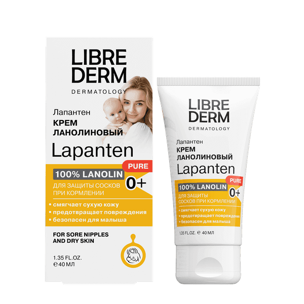 Средство для ухода за сосками Librederm Lapanten Ланолин. для гигиенич ухода за сосками кормящих матерей 2