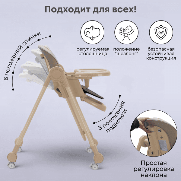 Стульчик для кормления Bubago Pablo / BG 139-2 7