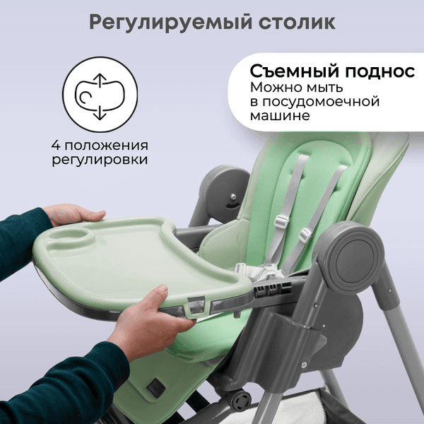 Стульчик для кормления Bubago Albert / BG 138-3 2