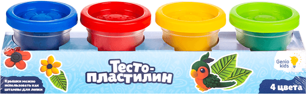 Пластилин Genio Kids Тесто-пластилин / TA1008B