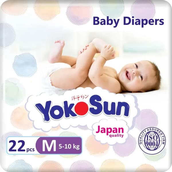 Подгузники детские YokoSun На липучках М 5-10кг