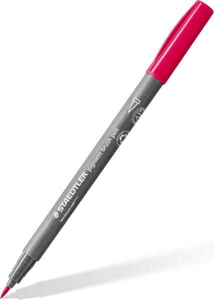 Лайнер Staedtler Pigment Brush / 371-105 2