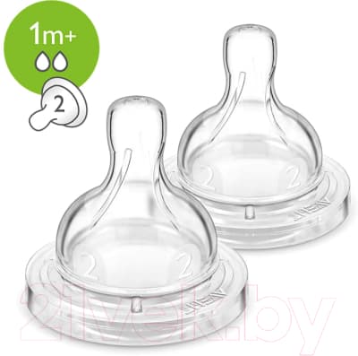 Набор сосок Philips AVENT Classic+ медленный поток SCF632/27 2