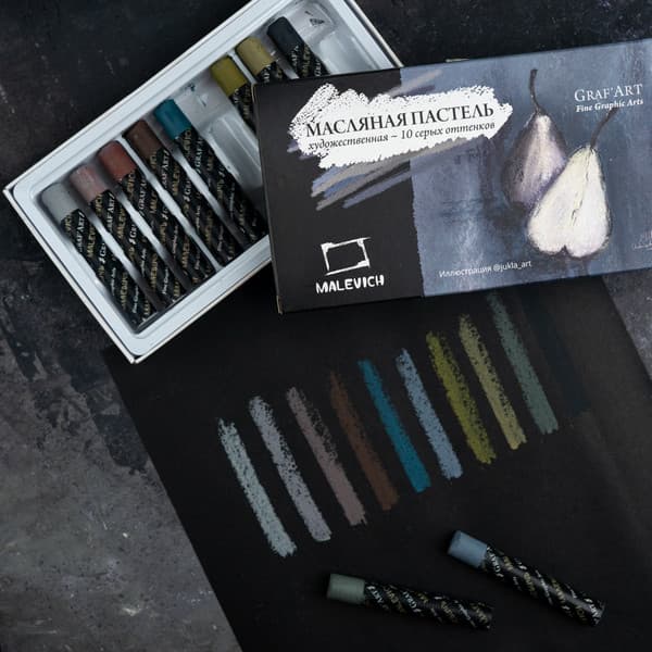 Набор масляной пастели Малевичъ 810037 7