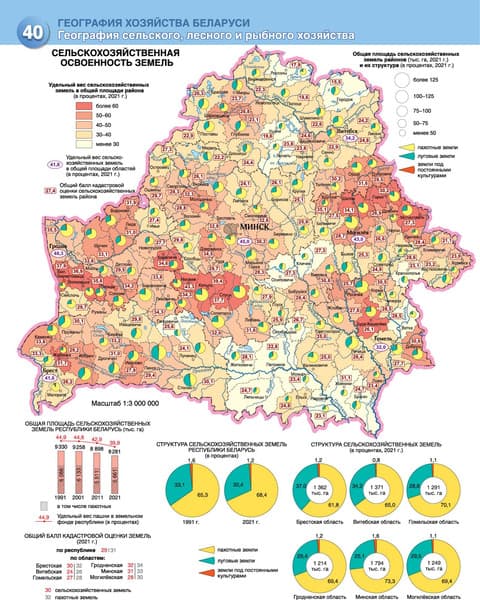 Атлас Белкартография География Беларуси. 9 класс 2