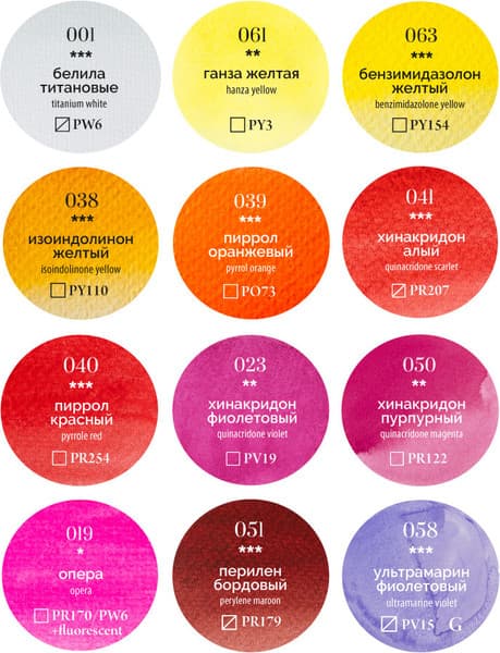 Акварельные краски Малевичъ Veroneze / 630976 2
