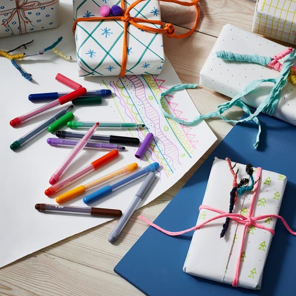 Фломастеры Ikea Мола / 704.565.91 4