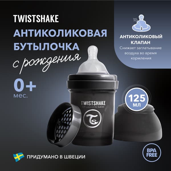 Бутылочка для кормления Twistshake Антиколиковая 79121 3