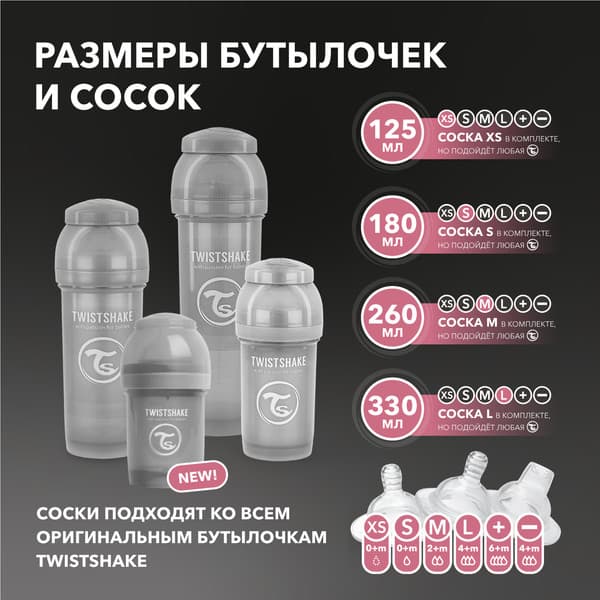 Бутылочка для кормления Twistshake Антиколиковая 79088 6