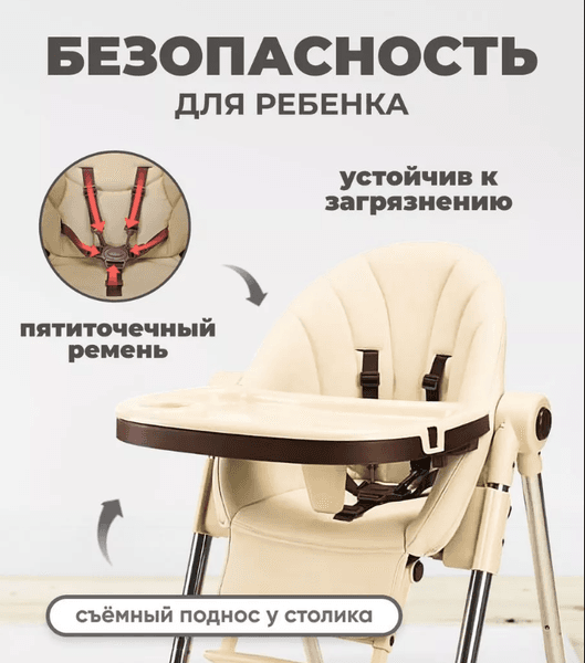 Стульчик для кормления Solmax&Kids HW99400 4