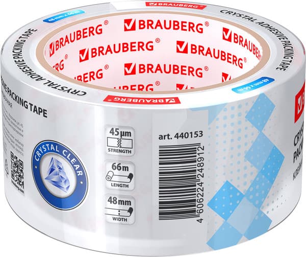 Скотч Brauberg Упаковочный / 440153 8