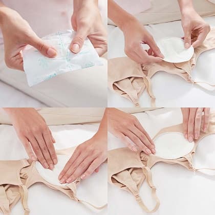 Прокладки для бюстгальтера Pigeon Comfy Feel Breast Pads с алоэ / 79252 10