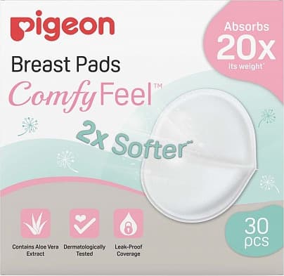Прокладки для бюстгальтера Pigeon Comfy Feel Breast Pads с алоэ / 79252 5