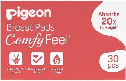 Прокладки для бюстгальтера Pigeon Comfy Feel Breast Pads с алоэ / 79252 8