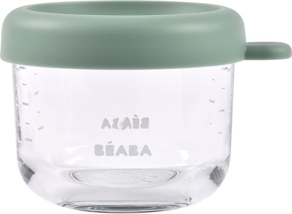 Контейнер для детского питания Beaba Sage Green Portion Verre 914018
