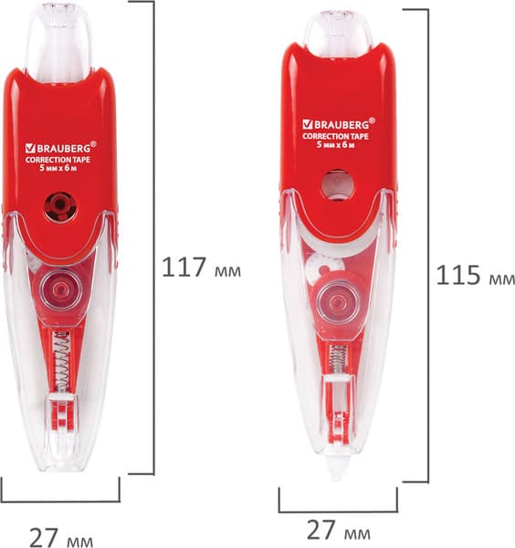 Корректор для текста Brauberg Click / 272660 9