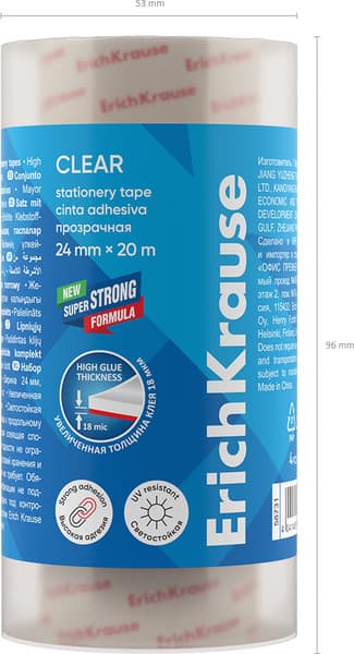 Скотч Erich Krause Clear / 63574 6