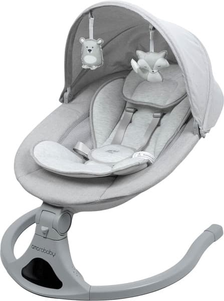 Детский шезлонг Amarobaby Funny Swing / AB24-22FUN/11