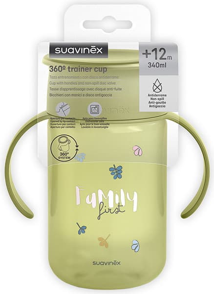 Поильник Suavinex 360 Trainer Cup Bear GR L3 402647 2