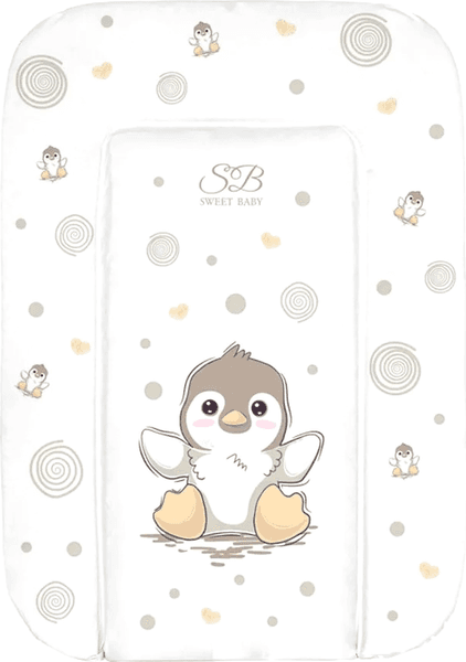 Пеленальный матрас Sweet Baby Pinguino New Crema 48x71