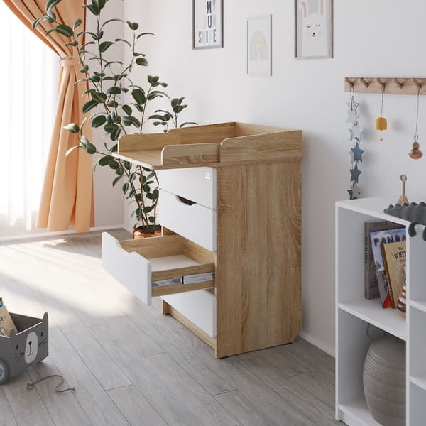Комод пеленальный Атон Сириус Wood 604 ПВХ 3