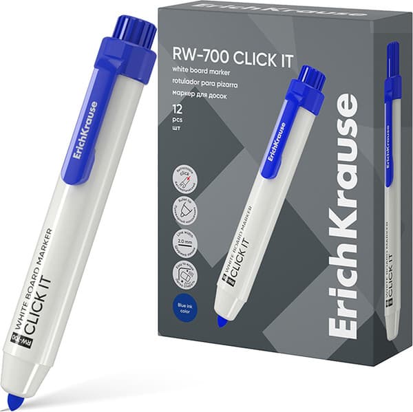 Маркер для доски Erich Krause Click It RW-700 / 60831 2