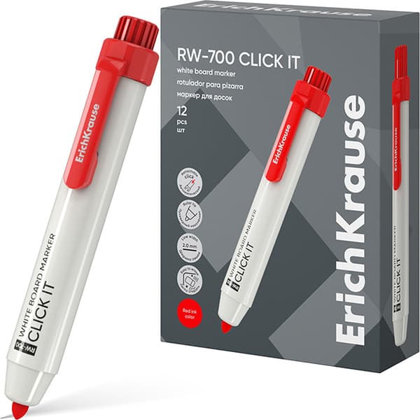 Маркер для доски Erich Krause Click It RW-700 / 60832 2