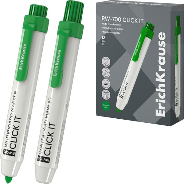 Маркер для доски Erich Krause Click It RW-700 / 60833 2