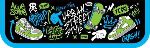 Пенал ArtSpace Street Style / ПК1_59885