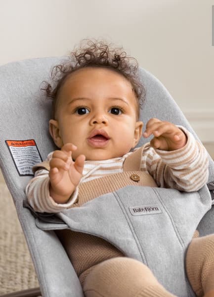 Детский шезлонг BabyBjorn Bliss Woven 0060.29