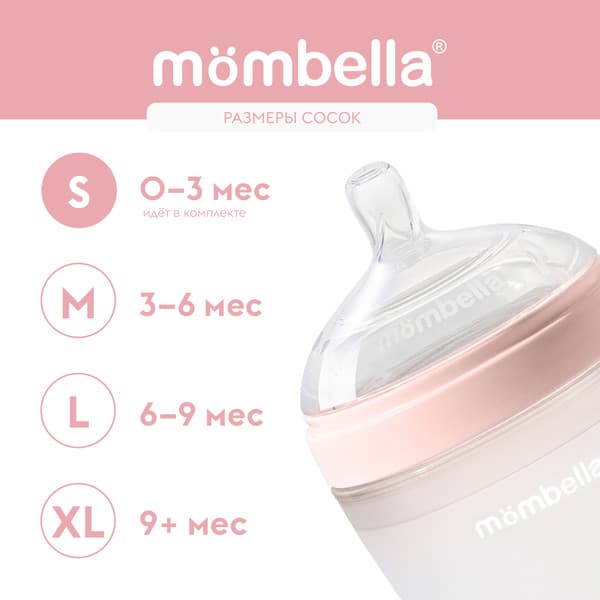 Бутылочка для кормления Mombella 8138 6