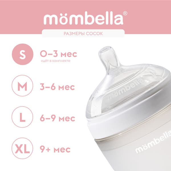 Бутылочка для кормления Mombella 8136 7