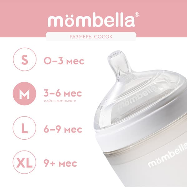 Бутылочка для кормления Mombella 8137 6