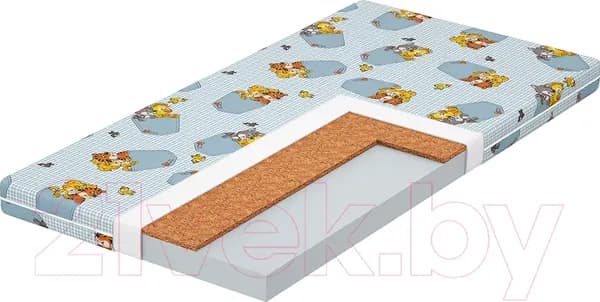 Детская кроватка СКВ 3190111 с матрасом Mio Tesoro NewBorn 7