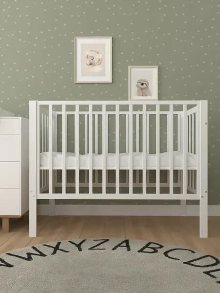 Детская кроватка СКВ 3190111 с матрасом Mio Tesoro NewBorn 3