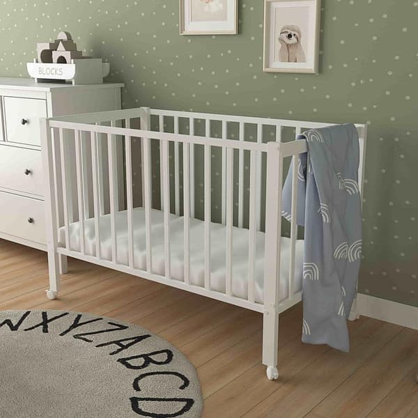 Детская кроватка СКВ 3190111 с матрасом Mio Tesoro NewBorn 9