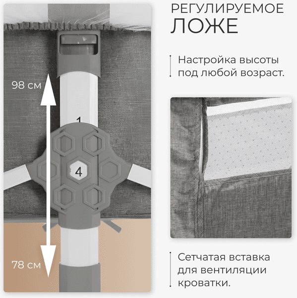 Детская кроватка Labalu Dream 2