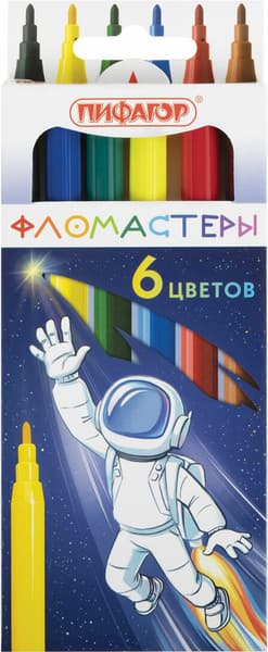 Фломастеры Пифагор Космическая одиссея / 152443