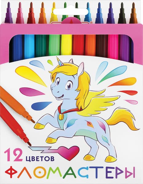 Фломастеры Пифагор Единорог / 152448