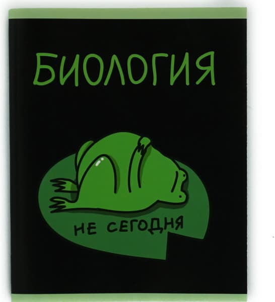Тетрадь предметная Listoff Жабка. Биология / ТТ2Л489377 2