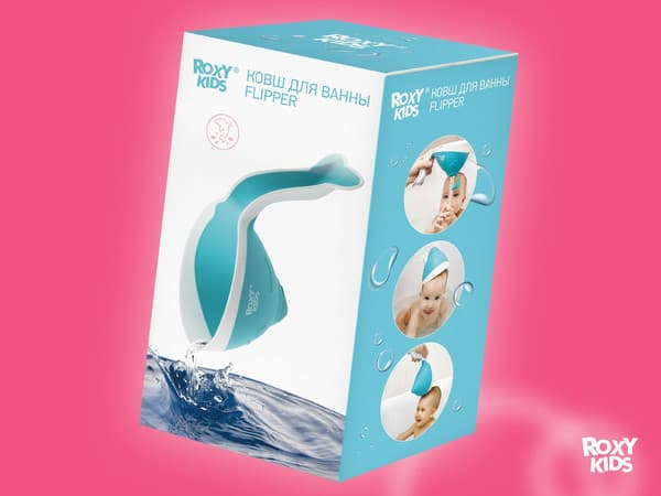 Ковшик для купания ROXY-KIDS Flipper / RBS-004-GRO 7