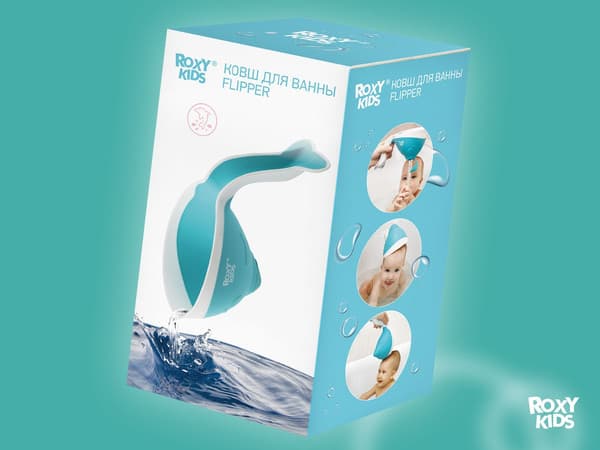 Ковшик для купания ROXY-KIDS Flipper / RBS-004-PO 7